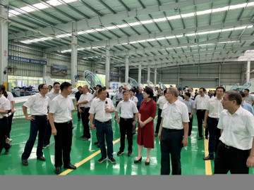 省委常委、、、统战部部长黄兰香调查调研2138cn太阳集团城科技