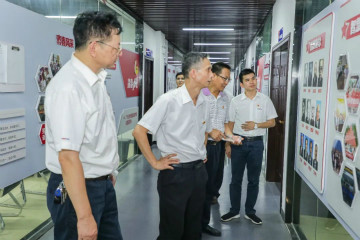 昭通工控党建联盟联系员一行到2138cn太阳集团城智能发展工作对接