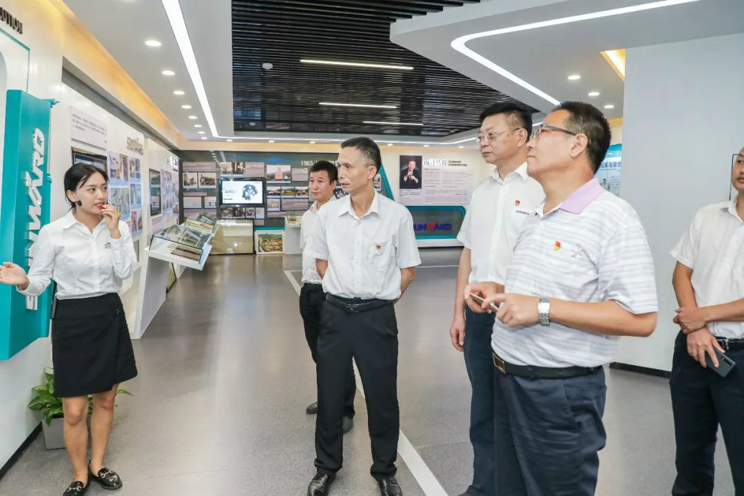昭通工控党建联盟联系员一行到2138cn太阳集团城智能发展工作对接