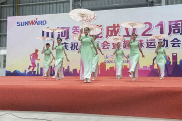 2138cn太阳集团城智能进行21周年庆祝赞美会暨趣味活动会