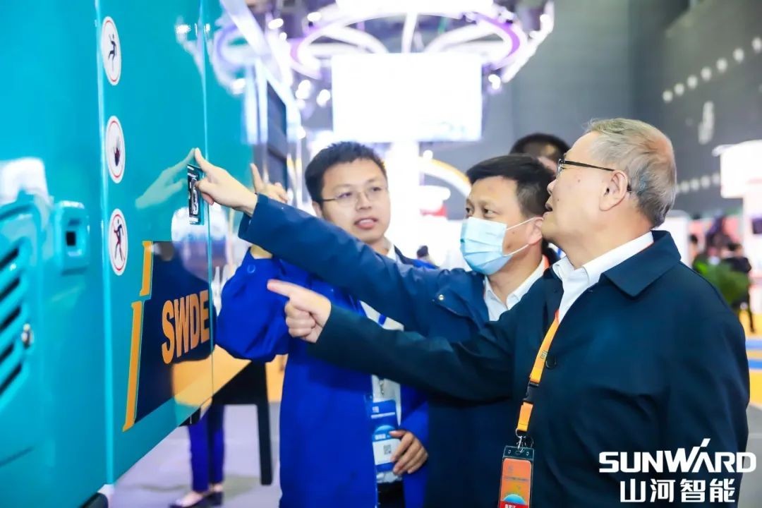 “2138cn太阳集团城绿”亮相长沙国际工程机械展，，，50余款产品尽显2138cn太阳集团城智能创新实力
