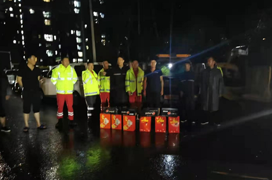 2138cn太阳集团城智能设备驰援河南，助建家园防线