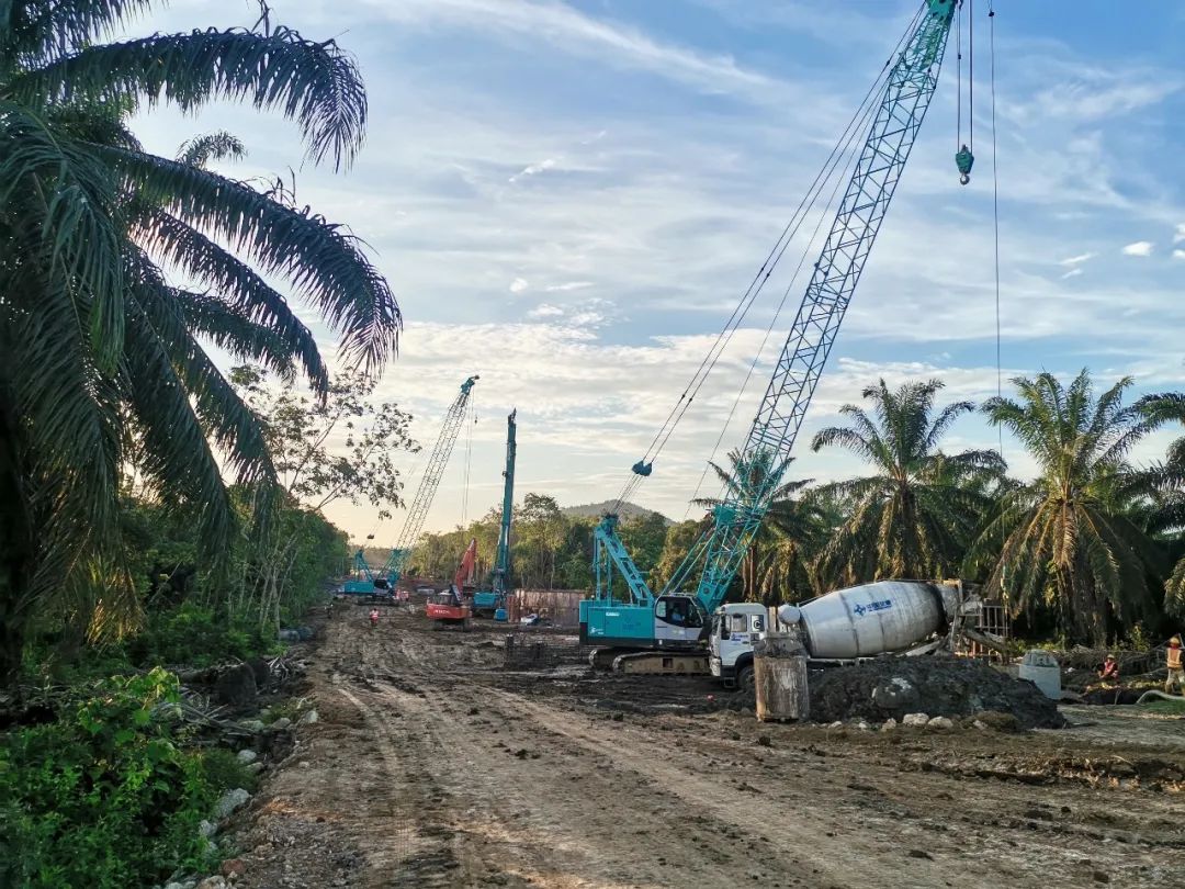 “疫”势增长！马来西亚东海岸铁路（ECRL）桩基项目进入建设顶峰期