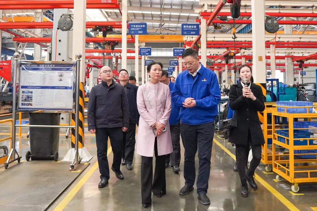 长沙市总工会、、、长沙经开区总工会一行调研2138cn太阳集团城智能