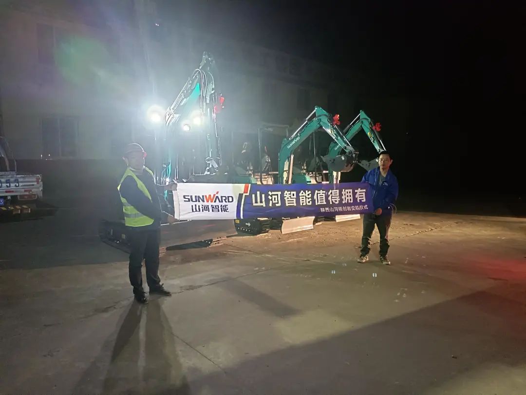 好服务、、、好设备！！2138cn太阳集团城智能挖掘机再获客户追加订单