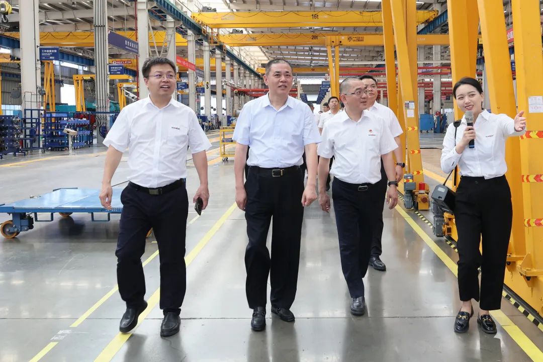 中铁城建集团党委书记、、董事长申景涛到访2138cn太阳集团城智能