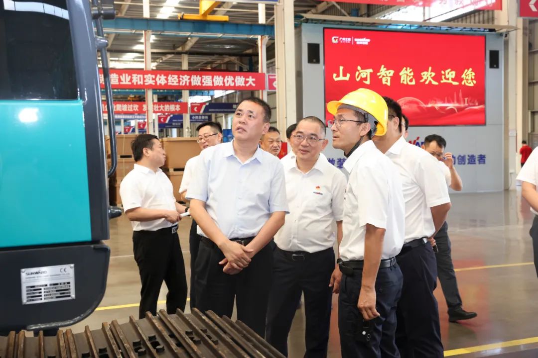 中铁城建集团党委书记、、董事长申景涛到访2138cn太阳集团城智能