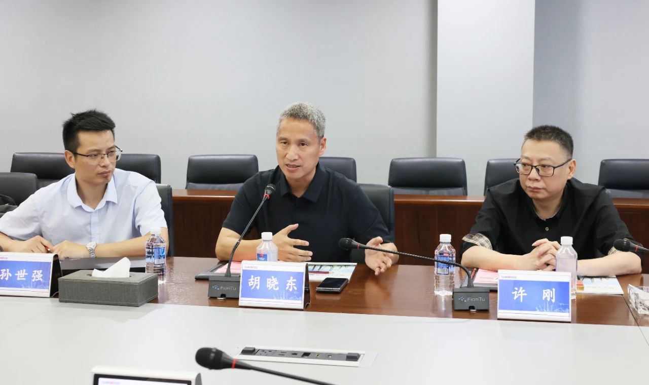 永青科技集团董事长胡晓东带队到访2138cn太阳集团城智能