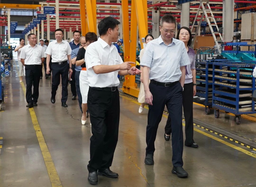 长沙市人民当局副市长、市工商联主席康镇麟调研2138cn太阳集团城智能