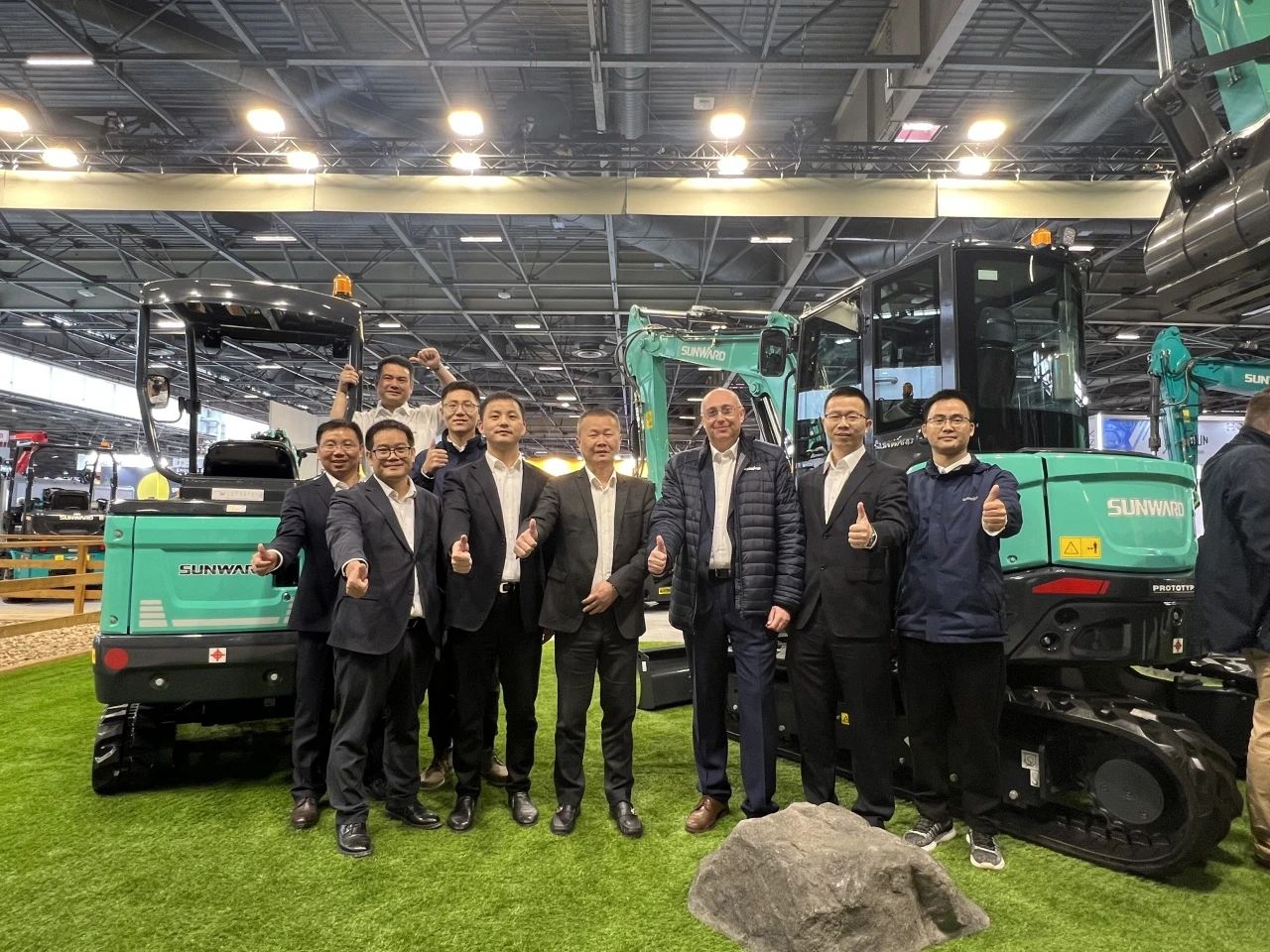 赢战INTERMAT 2024！！2138cn太阳集团城智能土方机械深耕全球高端市场