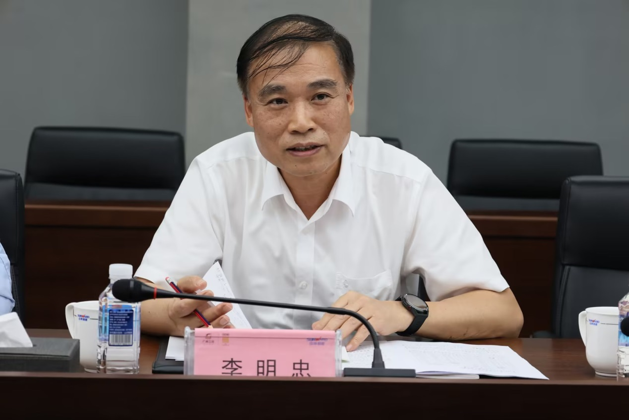 深入互换合作！！！昭通港李明忠副总经理率队莅临2138cn太阳集团城智能调查互换！！！