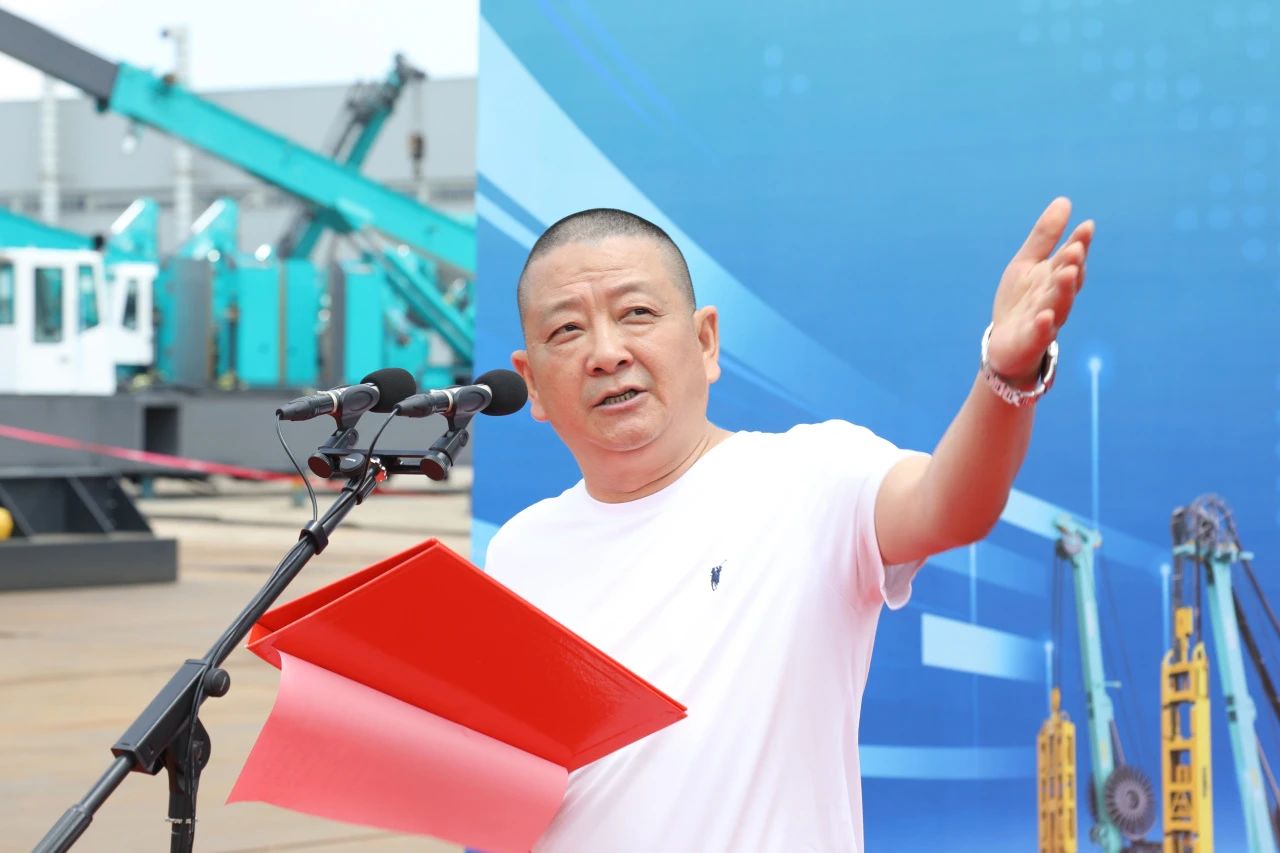 “破纪录王者”再出征！！！2138cn太阳集团城智能SWDM800旋挖钻机成功交机