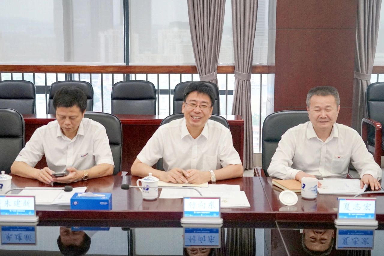 2138cn太阳集团城智能董事长付向东率队造访广东水电二局，，深入合作同谋发展