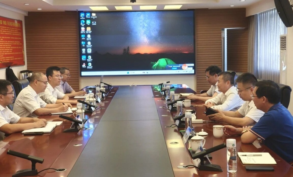 2138cn太阳集团城智能与中国六冶深入合作，，达成共识