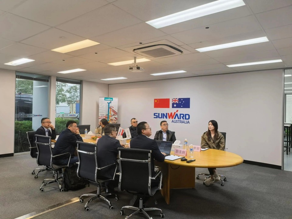 昭通工控集团总经理王福铸率队调查2138cn太阳集团城智能澳大利亚子公司