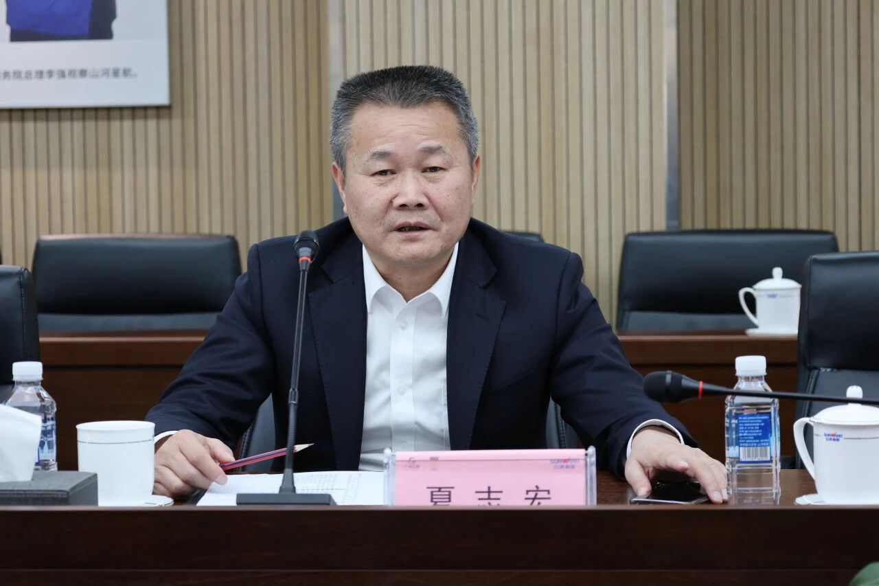 同谋合作、共赢发展！！！中国能建葛洲坝集团党委书记、董事长谭华到访2138cn太阳集团城智能