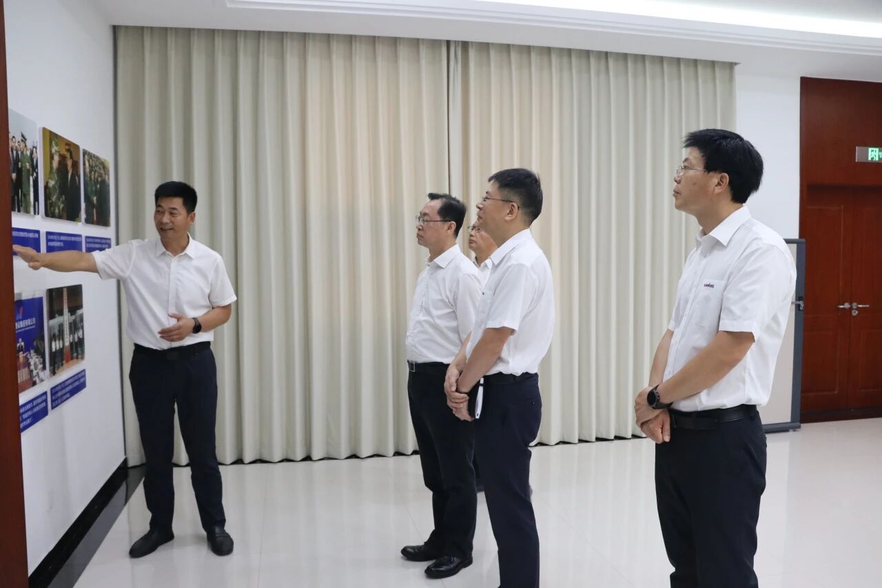 2138cn太阳集团城智能党委书记、董事长付向东率队造访中国安能集团